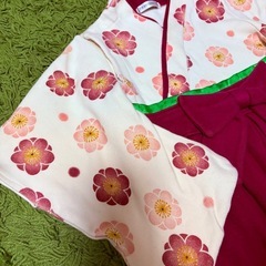 🌸🧸思い出の瞬間をもっと可愛く…✨trefiori 袴風ベビーロンパース 80cm 女の子🫧お誕生日・お餅背負い・お正月・入園行事まで大活躍のとっておきの1着💎🌸の画像