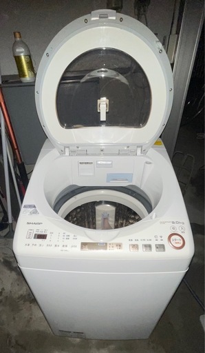 SHARP 洗濯機②  9.0kg　乾燥機能付き