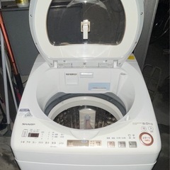 SHARP 洗濯機②  9.0kg　乾燥機能付きの画像