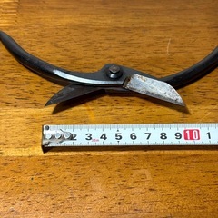 青一 國清 極上 華道用鋏 植木鋏 剪定鋏 盆栽鋏 花鋏 池坊鋏 レトロ ハサミの画像