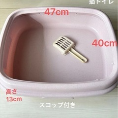 お値下げ！リッチェル(Richell)猫トイレ＋猫砂セット★猫砂7ℓ×2 袋★森の香の画像