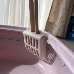 お値下げ！リッチェル(Richell)猫トイレ＋猫砂セット★猫砂7ℓ×2 袋★森の香の画像