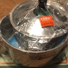 昭和レトロ　両手鍋の画像