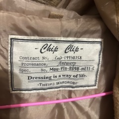 ファー付きダッフルコートベージュの画像