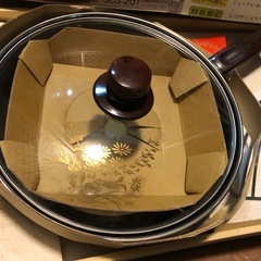 昭和レトロ　ホーローフライパンの画像