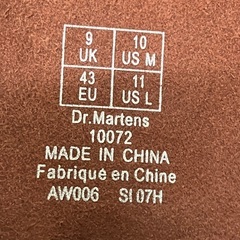 Dr.Martens 1460 8ホールブーツチェリーレッドの画像