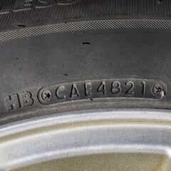 215/65R16ブリザックVRX2ホイール4本セットの画像