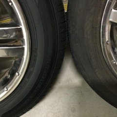 日産純正　アルミ　タイヤセットの画像