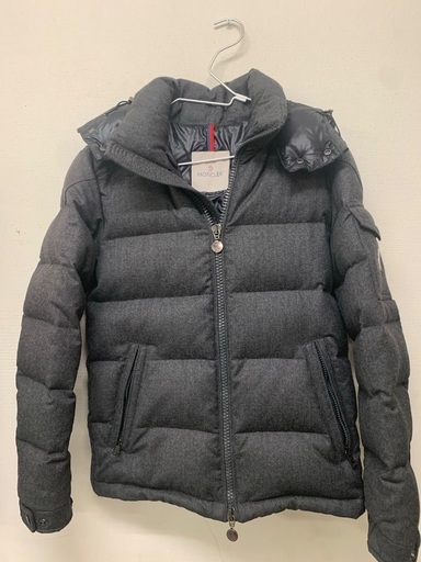 MONCLER モンクレール MONTGENEVRE モン ジュネーブルダウンジャケット ウールグレー国
