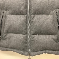 MONCLER モンクレール MONTGENEVRE モン ジュネーブルダウンジャケット ウールグレー国の画像