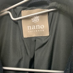 【新品タグ付き nano・universe ナノユニバース テックカルゼバルカラーコート ネイビーSサイズメンズステンカラー 674-9211004の画像