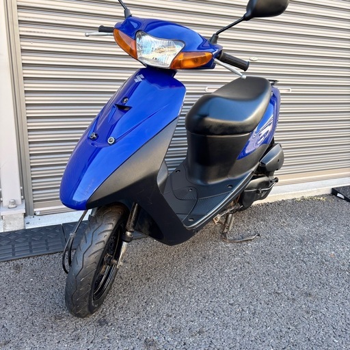 4354.高馬力2スト　レッツII バッテリー、ミラー新品　サイスタ付属　千葉県柏市　即日配送、自走引き取りも可能