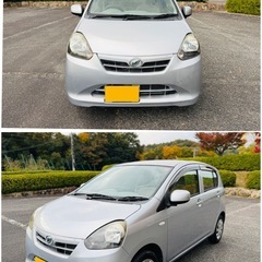 ダイハツ　ミライース　L   平成24年式　5.1万Km　車検令和9年2月まで　ナビ・バックカメラ・アイドリングストップ　　現状引き渡しの画像