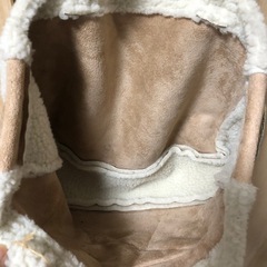モコモコ　トートバッグの画像