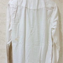 🌟💥DIESEL メンズS ホワイト ウエスタンシャツ💥🌟  古着男子必見！白が映える無骨×上品な名品🤍🔥着回し無限大でデニム・スニーカー・ブーツとも相性抜群💎🖤の画像