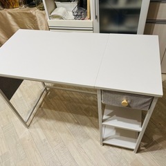 デスク 机 pcデスク パソコンデスク 勉強机 幅100cmの画像