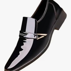 結婚式にも◎ エナメルシューズ メンズ ビジネス パーティなどの画像