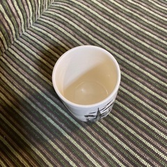 湯呑み 東京の文字入り 白地に黒の画像