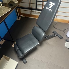 可変式ダンベルとインクラインベンチセットの画像