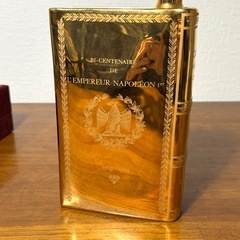 空瓶 CAMUS カミュ ナポレオン コニャック ブック ゴールドの画像