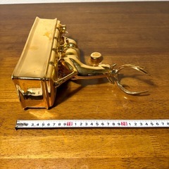 空瓶 EXTRA HINE COGNAC ハイン 鹿 金ボトル 金鹿の画像