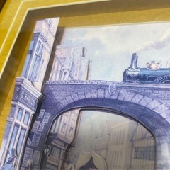 ドマン 3D シャドーボックス 額 インテリアレトロ 状態込み 壁掛け 額の画像