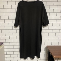 💛ロゴワンピ  ストレッチ 重ね着などにも〇の画像