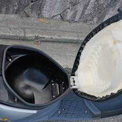 スズキ　レッツ４です　現状販売となります　セル・キックでエンジンかかりますの画像