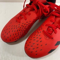 adidas Predator FREAK 赤 サッカー スパイク 23.5の画像