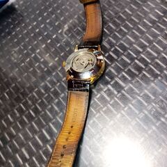 オリエントオープンハート機械式自動巻腕時計動作品の画像