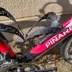 PINARELLO FP1 2010年モデル サイズ50 カンパ組 赤/白 アルミカーボンバック ピナレロ ロードバイク 引取のみの画像
