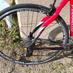 PINARELLO FP1 2010年モデル サイズ50 カンパ組 赤/白 アルミカーボンバック ピナレロ ロードバイク 引取のみの画像