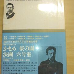 『かもめ　桜の園　決闘　六号室ほか』チェーホフ　講談社の画像