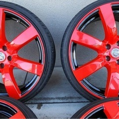 GT-R 35純正ホイール❗️20インチ 9.5J+45の画像