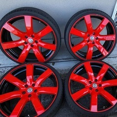 GT-R 35純正ホイール❗️20インチ 9.5J+45の画像