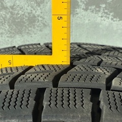 DUNLOP スタッドレスタイヤ
アルミホイール4本セット225/65R17の画像