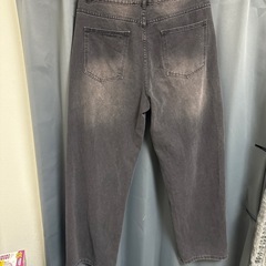 ワイドデニムパンツの画像