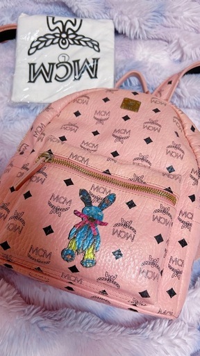 MCMのうさぎ柄のリュックです