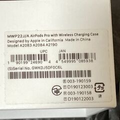 空箱　AirPods Pro 第一世代　　air pods pro　Apple　　初代の画像