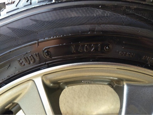 (決まりました
)155/65R14スタッドレスタイヤ