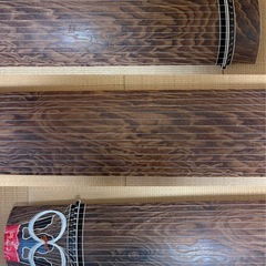 【上級品】上角 並甲 すだれ彫 口前装飾(在銘有) 蒔絵付 13絃 箏 琴の画像