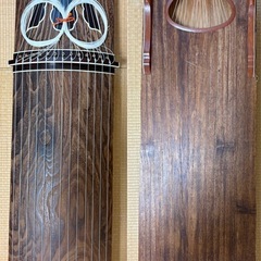 【上級品】上角 並甲 すだれ彫 口前装飾(在銘有) 蒔絵付 13絃 箏 琴の画像