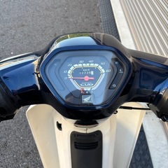 4357.４速セル付き　スーパーカブ50 バッテリー、ミラー新品　千葉県柏市　即日配送、自走引き取りも可能の画像