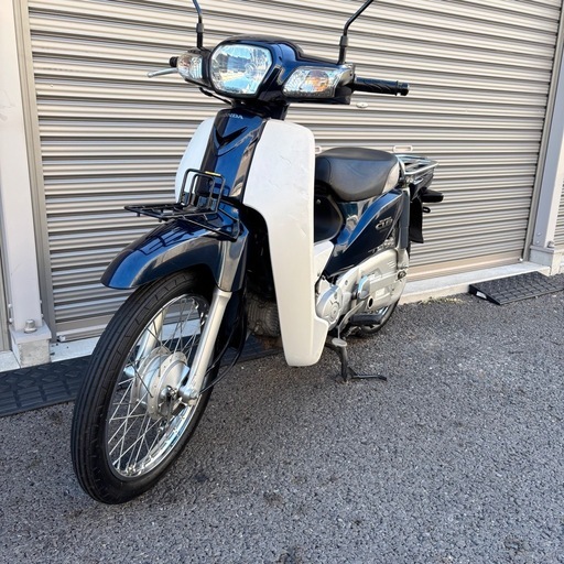 4357.４速セル付き　スーパーカブ50 バッテリー、ミラー新品　千葉県柏市　即日配送、自走引き取りも可能