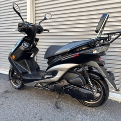 4358.シグナスX 3型　SR ライトLED、バックレスト付属　千葉県柏市　即日配送、自走引き取りも可能の画像