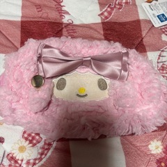 キティちゃんミニバッグのセット&サンリオキャラクターポーチの画像