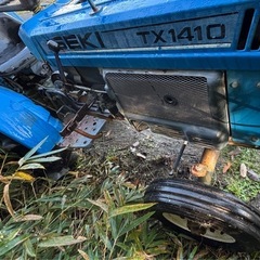 イセキ トラクターTX1410 アワーメーター 708H 14馬力の画像