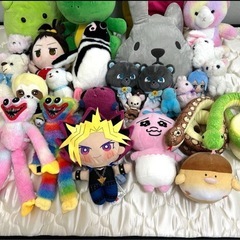 【即購入OK】キャラクターぬいぐるみマスコットセットまとめ売り 27個の画像