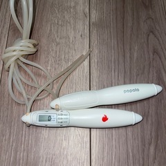 縄跳び 消費カロリー/回数表示 美品の画像