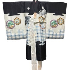 お宮参り＊男の子＊お着物＊ベビースタイ帽子まとめて*松戸、市川大野の画像